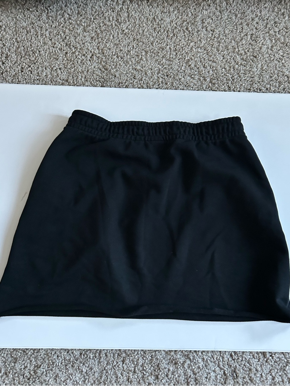 UFC Black Skirt with Neon Yellow Logo Accents - Picture 2 of 5